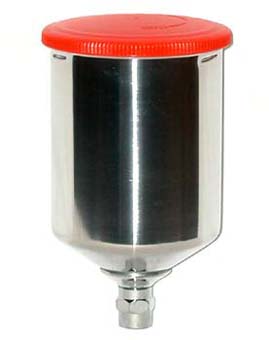GPI ALUMINIUM GRAVITY POT 600ML - M8828AP 